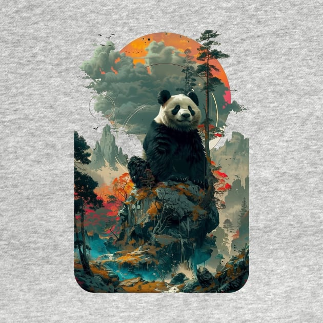 Panda Mountain by DavidLoblaw